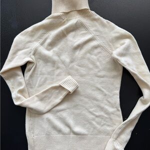 Banana Republic Cream Cowl Neck Sweater